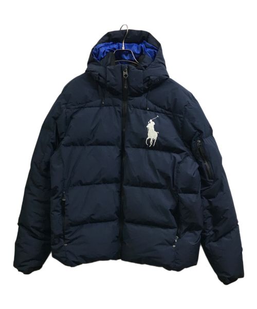 POLO RALPH LAUREN（ポロ・ラルフローレン）POLO RALPH LAUREN (ポロ・ラルフローレン) ビッグポニーダウンジャケット ネイビー サイズ:XLの古着・服飾アイテム