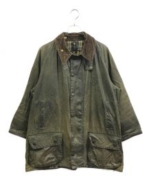 Barbour（バブアー）の古着「90's A150 BEAUFORT オイルドジャケット」｜カーキ