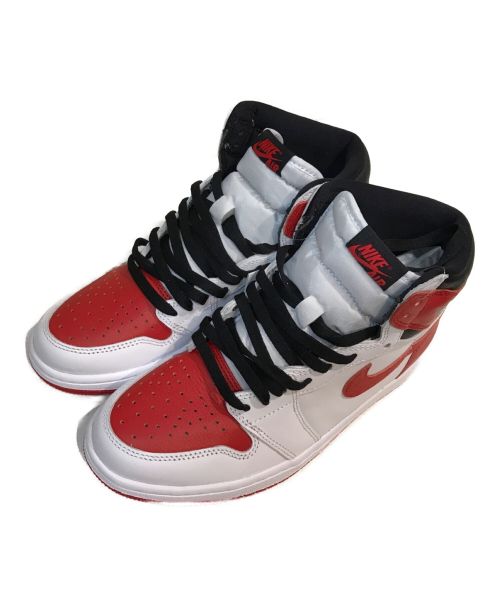 NIKE（ナイキ）NIKE (ナイキ) AIR JORDAN 1 HIGH OG Heritage ホワイト×レッド サイズ:26.5 未使用品の古着・服飾アイテム