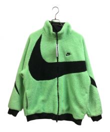 NIKE（ナイキ）の古着「SWOOSH FULL ZIP JACKET」｜グリーン×ブラック