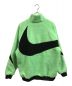 NIKE (ナイキ) SWOOSH FULL ZIP JACKET グリーン×ブラック サイズ:2XL 未使用品：9000円