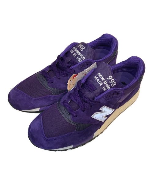 NEW BALANCE（ニューバランス）NEW BALANCE (ニューバランス) ローカットスニーカー パープル サイズ:28 未使用品の古着・服飾アイテム