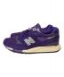 NEW BALANCE (ニューバランス) ローカットスニーカー パープル サイズ:28 未使用品：20000円