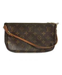 LOUIS VUITTON（ルイ ヴィトン）の古着「ポシェット・アクセソワール ポーチ」｜ブラウン