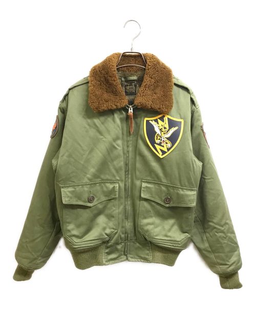 SESSLER MFG（セスラー）SESSLER MFG (セスラー) B-10 フライトジャケット グリーン サイズ:36の古着・服飾アイテム