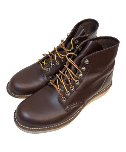 RED WING（レッドウィング）RED WING (レッドウィング) レースアップブーツ ブラウン サイズ:23.5の古着・服飾アイテム