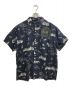 Porter Classic（ポータークラシック）の古着「21SS BODYBOARD ALOHA SHIRT」｜ネイビー