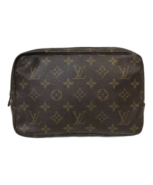 LOUIS VUITTON（ルイ ヴィトン）LOUIS VUITTON (ルイ ヴィトン) コスメポーチ ブラウンの古着・服飾アイテム