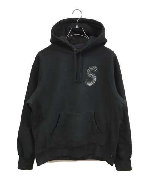 SUPREME（シュプリーム）SUPREME (シュプリーム) S LOGO HOODED SWEATSHIRT ブラック サイズ:Mの古着・服飾アイテム