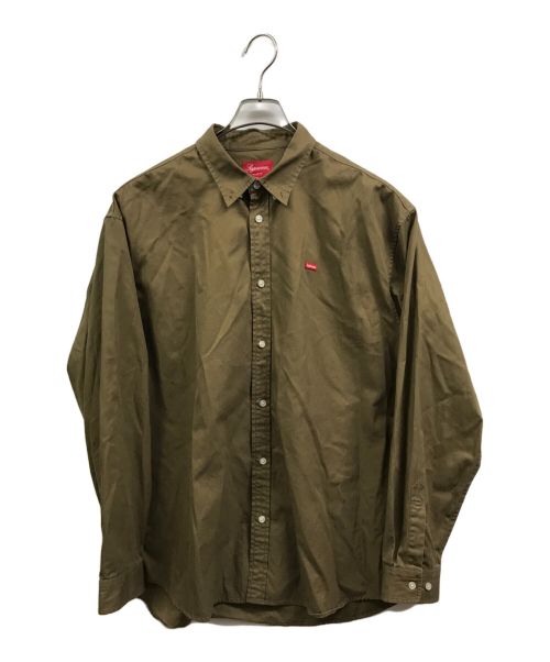 SUPREME（シュプリーム）SUPREME (シュプリーム) Small Box Shirt ブラウン サイズ:XLの古着・服飾アイテム