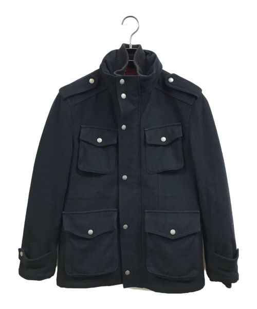 BURBERRY BLACK LABEL（バーバリーブラックレーベル）BURBERRY BLACK LABEL (バーバリーブラックレーベル) M-65タイプライナー付ジャケット ブラック サイズ:Mの古着・服飾アイテム