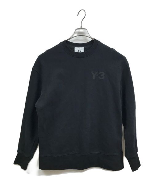 Y-3（ワイスリー）Y-3 (ワイスリー) クルーネックスウェット ブラック サイズ:XSの古着・服飾アイテム