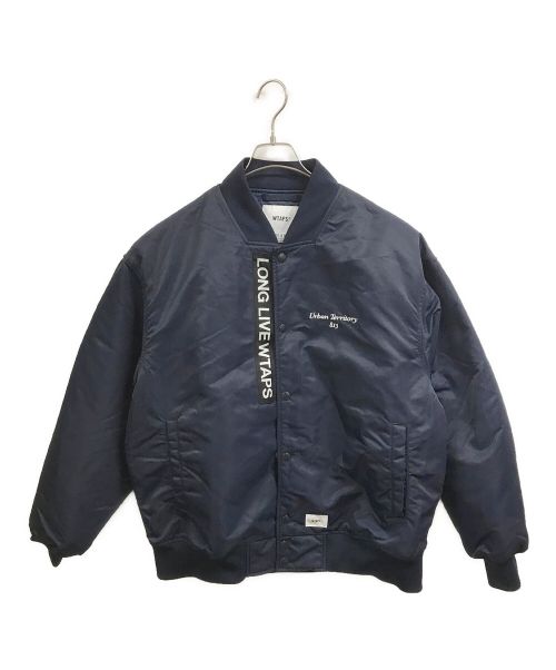 WTAPS（ダブルタップス）WTAPS (ダブルタップス) TEAM JACKET ネイビー サイズ:3の古着・服飾アイテム