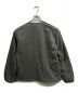 DANTON (ダントン) ノーカラーインサレーションジャケット グレー サイズ:L：12000円