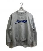 ADER errorアーダーエラー×メゾン​キツネ）の古着「VERIF LOGO SWEATSHIRT」｜グレー