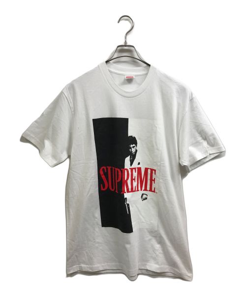 SUPREME（シュプリーム）SUPREME (シュプリーム) プリント半袖シャツ ホワイト サイズ:Lの古着・服飾アイテム