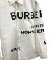 中古・古着 BURBERRY (バーバリー) ロゴxホースフェリー プリント オーバーサイズ ホワイト サイズ:L：32000円