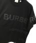 中古・古着 BURBERRY (バーバリー) ホースフェリーロゴプリント Ｔシャツ ブラック サイズ:S：22000円