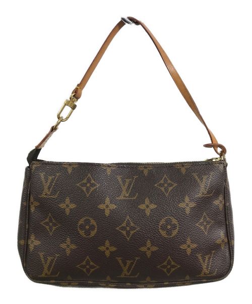 LOUIS VUITTON（ルイ ヴィトン）LOUIS VUITTON (ルイ ヴィトン) ポシェット・アクセソワール/ポーチ ブラウンの古着・服飾アイテム