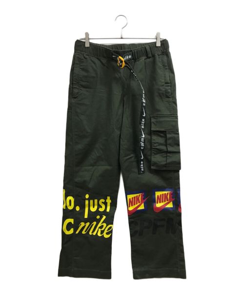 NIKE（ナイキ）NIKE (ナイキ) CPFM (カクタスプラント フリーマーケット) TRACK PANT グリーン サイズ:Sの古着・服飾アイテム