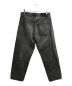 DESCENDANT (ディセンダント) 1995 DENIM TROUSERS BAGGY ブラック サイズ:2：15000円