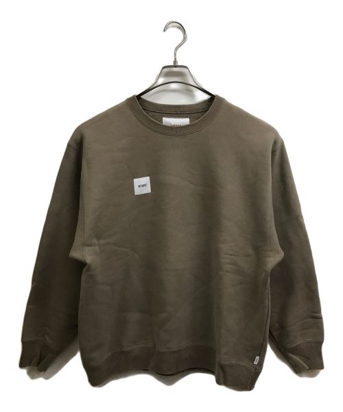 WTAPS（ダブルタップス）WTAPS (ダブルタップス) HOME BASE CREW NECK ブラウン サイズ:02の古着・服飾アイテム