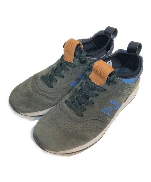 NEW BALANCE（ニューバランス）NEW BALANCE (ニューバランス) ローカットスニーカー グリーン サイズ:25の古着・服飾アイテム