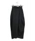 ENFOLD（エンフォルド）の古着「Asymmetric Wide Leg Trousers」｜ブラック