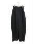 ENFOLD (エンフォルド) Asymmetric Wide Leg Trousers ブラック サイズ:36：8000円