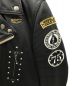 中古・古着 Lewis Leathers (ルイスレザース) Hysteric Glamour (ヒステリックグラマー) ライトニングレザージャケット ブラック サイズ:S：130000円