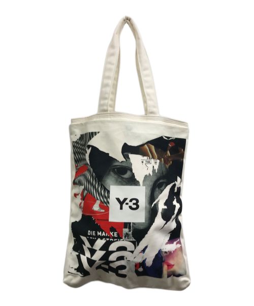 Y-3（ワイスリー）Y-3 (ワイスリー) CH1 GFX TOTE ホワイトの古着・服飾アイテム