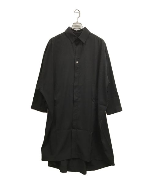 SUMI STYLE（スミ スタイル）SUMI STYLE (スミ スタイル) シャツワンピース ブラック サイズ:FREEの古着・服飾アイテム