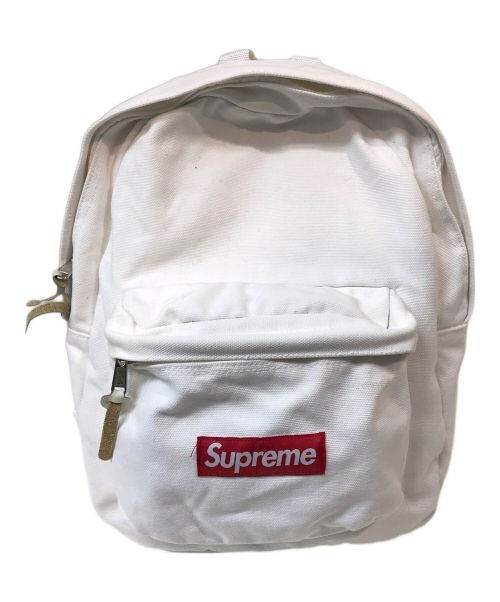 SUPREME（シュプリーム）SUPREME (シュプリーム) 20aw Canvas Backpack ホワイトの古着・服飾アイテム