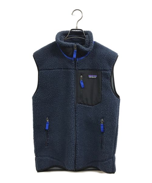 Patagonia（パタゴニア）Patagonia (パタゴニア) CLASSIC RETRO X VEST ネイビー サイズ:Sの古着・服飾アイテム