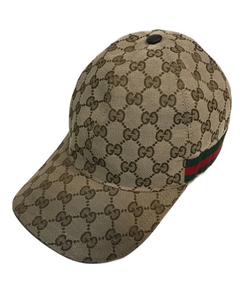 GUCCI（グッチ）GUCCI (グッチ) キャップ ベージュの古着・服飾アイテム