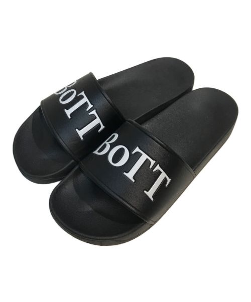 BoTT（ボット）BoTT (ボット) WISM (ウィズム) OG logo shower sandals ブラック サイズ:43の古着・服飾アイテム