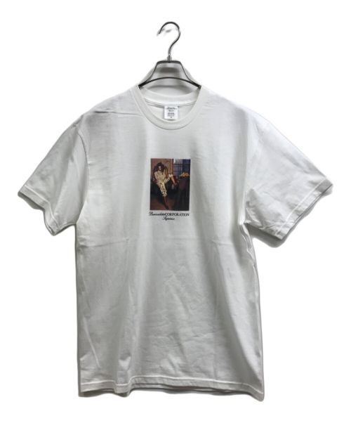 SUPREME（シュプリーム）SUPREME (シュプリーム) バーナテッドコーポレーションファックTシャツ ホワイト サイズ:Mの古着・服飾アイテム