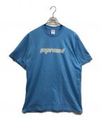 SUPREMEシュプリーム）の古着「PINLINE TEE」｜ブルー