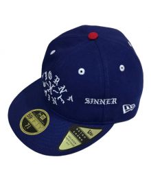 New Era×SAINT MICHAEL（ニューエラ×セントマイケル）の古着「59FIFTY Baseball Cap Blue」｜ブルー