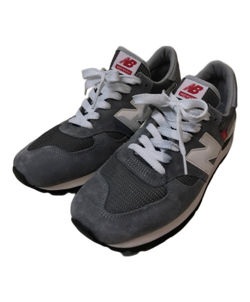 NEW BALANCE（ニューバランス）NEW BALANCE (ニューバランス) ローカットスニーカー グレー サイズ:28の古着・服飾アイテム