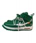 NIKE (ナイキ) OFFWHITE (オフホワイト) ハイカットスニーカー グリーン サイズ:26：15000円