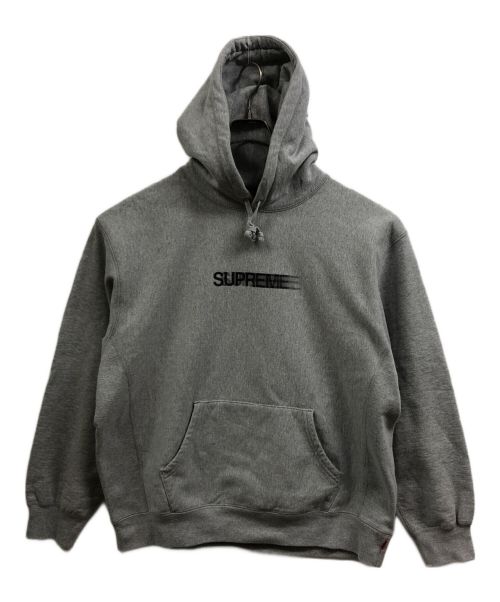 SUPREME（シュプリーム）SUPREME (シュプリーム) モーションロゴスウェットパーカー グレー サイズ:Lの古着・服飾アイテム