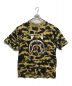 A BATHING APE（アベイシングエイプ）の古着「カモフラシャークプリントTシャツ」｜カモ