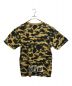 A BATHING APE (アベイシングエイプ) カモフラシャークプリントTシャツ カモ サイズ:XL：8000円