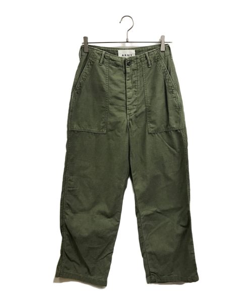 upper hights（アッパーハイツ）upper hights (アッパーハイツ) 別注BAKER PANTS グリーン サイズ:W25の古着・服飾アイテム