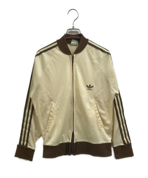 adidas（アディダス）adidas (アディダス) 70～80's ATPジャケット ブラウン×ベージュ サイズ:XSの古着・服飾アイテム