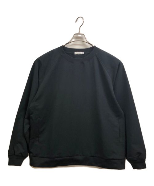 nanamica（ナナミカ）nanamica (ナナミカ) ALPHADRY Crew Neck Sweat ブラック サイズ:Lの古着・服飾アイテム