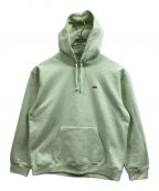 SUPREMEシュプリーム）の古着「Small Box Hooded Sweatshirt」｜Pale Green