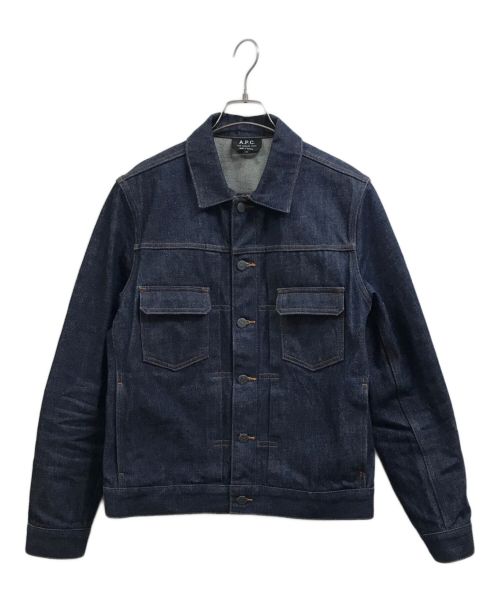 A.P.C.（アーペーセー）A.P.C. (アーペーセー) セカンドタイプデニムジャケット インディゴ サイズ:Mの古着・服飾アイテム