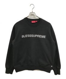 SUPREME（シュプリーム）の古着「クルーネックスウェット」｜ブラック